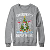 Emergency Department Christmas Holiday Skeleton Nurse ER ED Shirt & Sweatshirt | teecentury