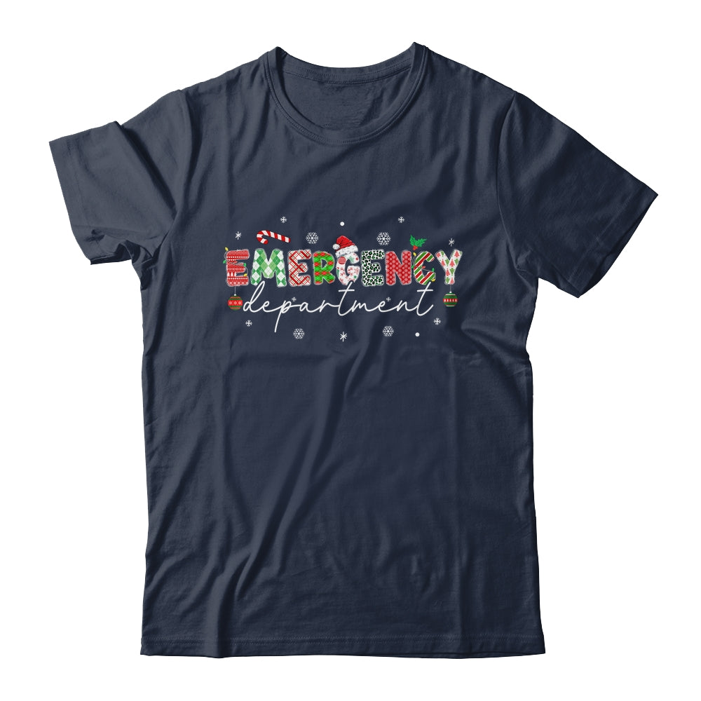Emergency Department ER Nurse Christmas Emergency Room Shirt & Sweatshirt | teecentury
