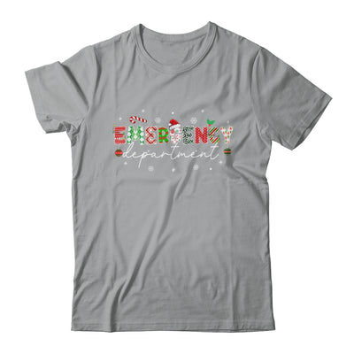 Emergency Department ER Nurse Christmas Emergency Room Shirt & Sweatshirt | teecentury