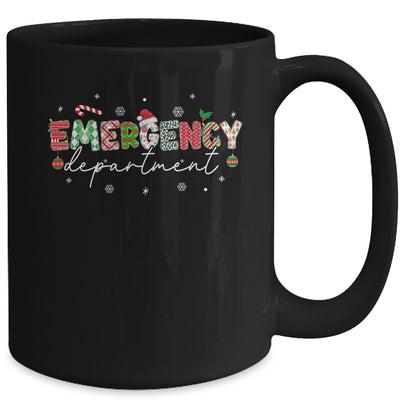Emergency Department ER Nurse Christmas Emergency Room Mug | teecentury