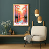 Enchanting Louisiana Art Print Poster Bayou Sunset Pelican State Travel Souvenir Wall Art Landscape Painting Picture For Home Living Room Office Bedroom Decor Unframed | teecentury