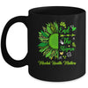 End The Stigma Mental Health Matters Ribbon Awareness Mug | teecentury