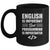 English Is Important But Programming Is Importanter Funny Mug | teecentury