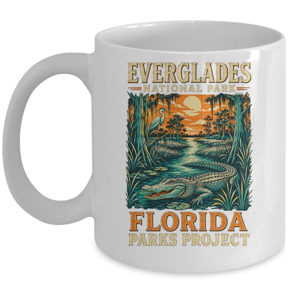 Everglades National Park Florida Adventure Vintage Travel Mug | teecentury