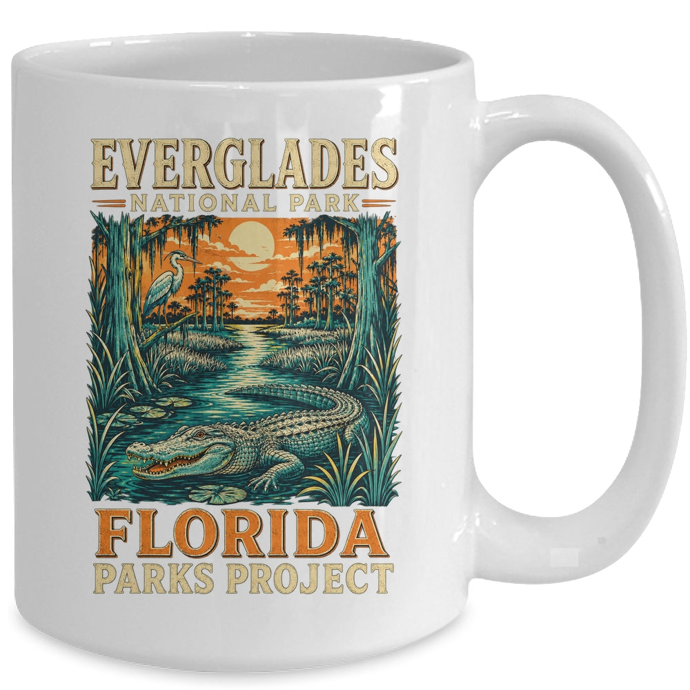 Everglades National Park Florida Adventure Vintage Travel Mug | teecentury