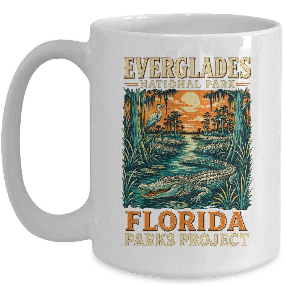 Everglades National Park Florida Adventure Vintage Travel Mug | teecentury