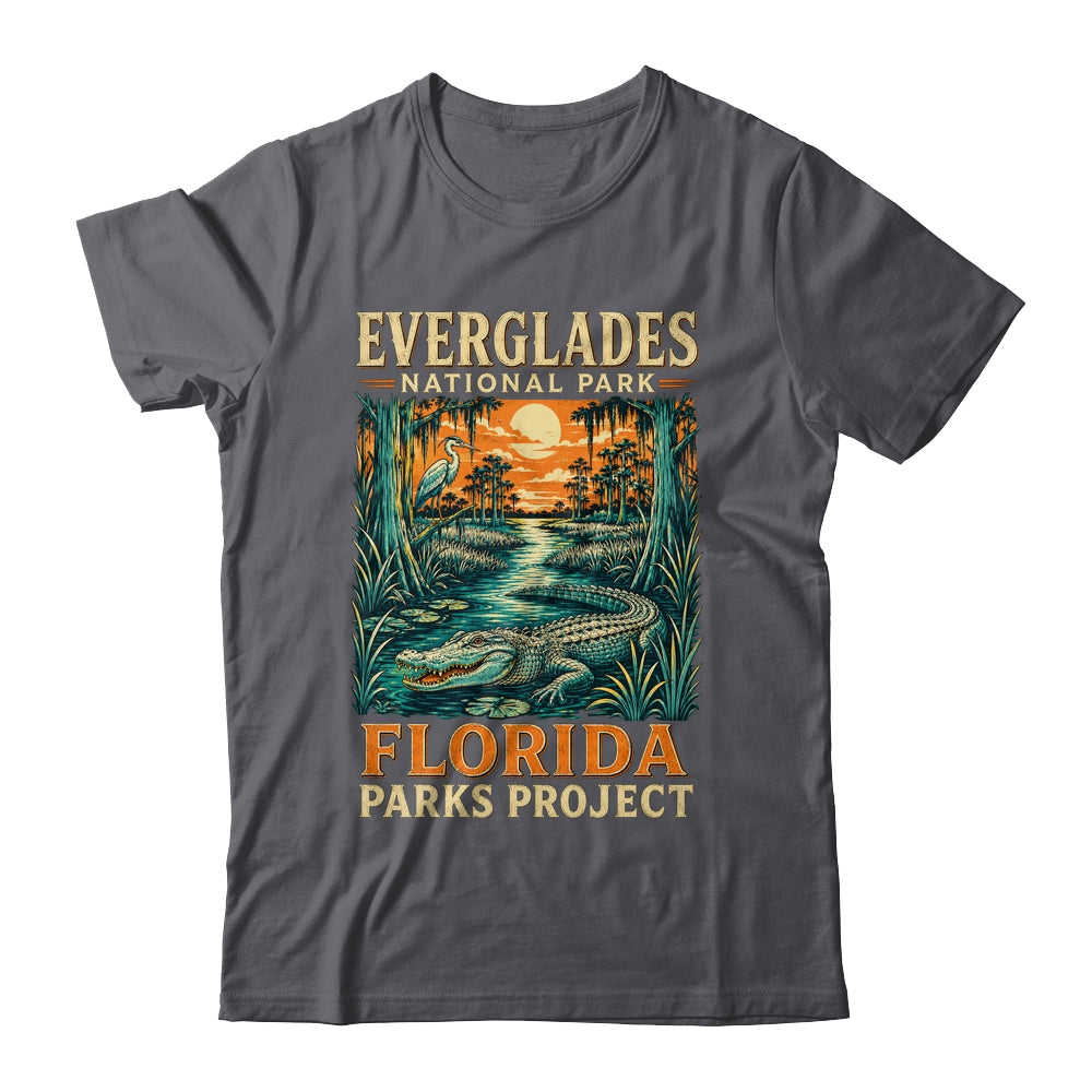 Everglades National Park Florida Adventure Vintage Travel Shirt & Tank Top | teecentury