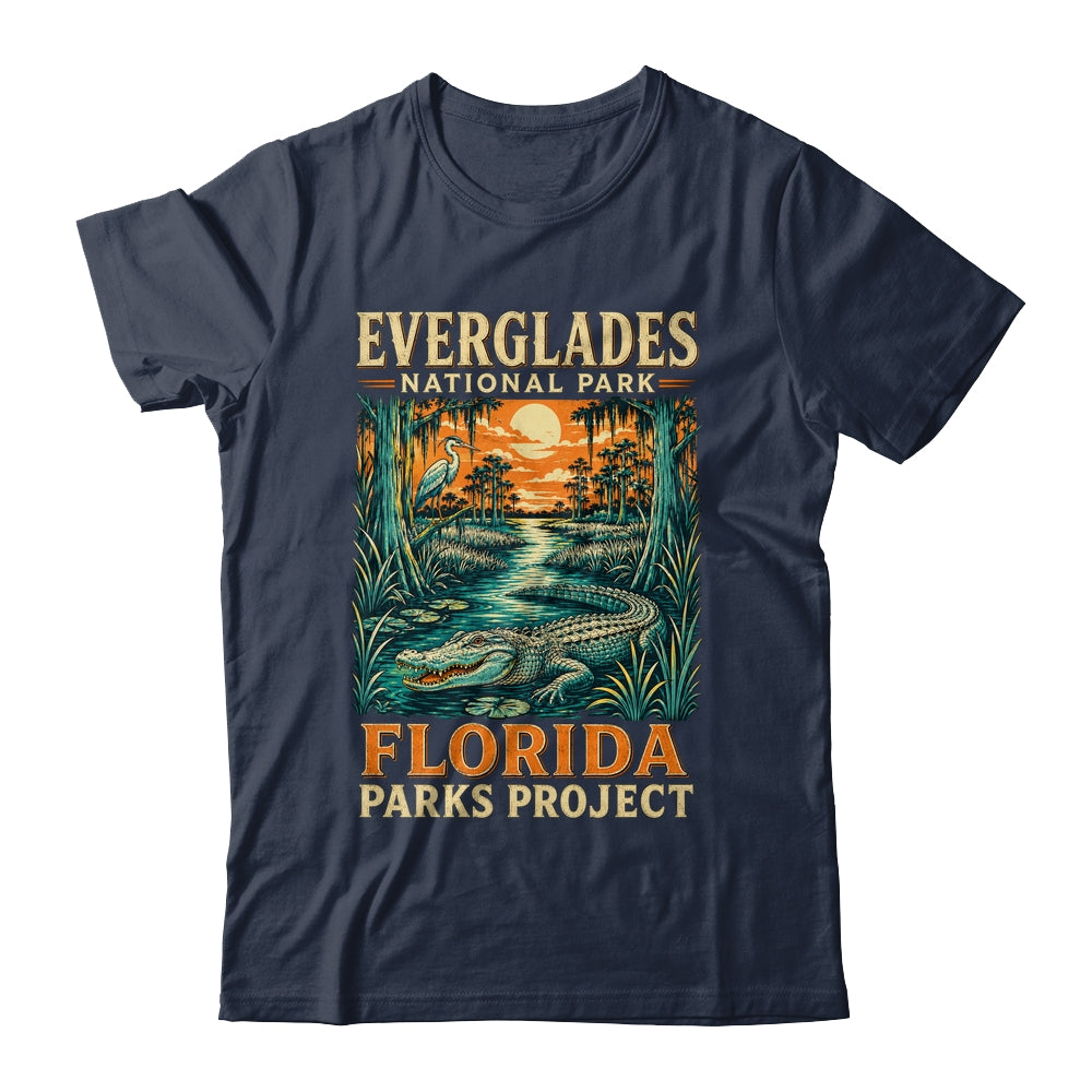 Everglades National Park Florida Adventure Vintage Travel Shirt & Tank Top | teecentury