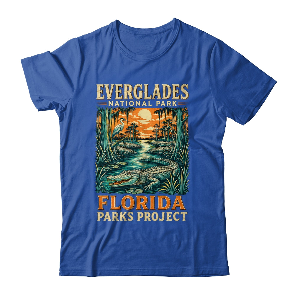 Everglades National Park Florida Adventure Vintage Travel Shirt & Tank Top | teecentury