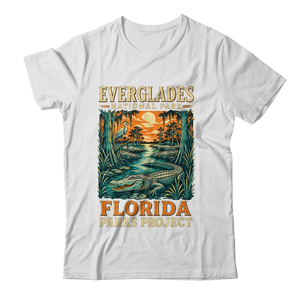 Everglades National Park Florida Adventure Vintage Travel Shirt & Tank Top | teecentury