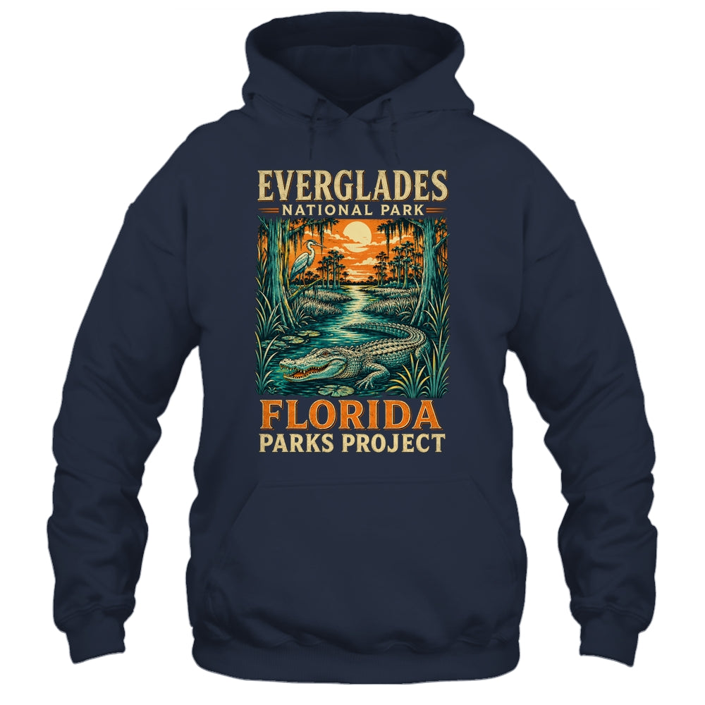 Everglades National Park Florida Adventure Vintage Travel Shirt & Tank Top | teecentury