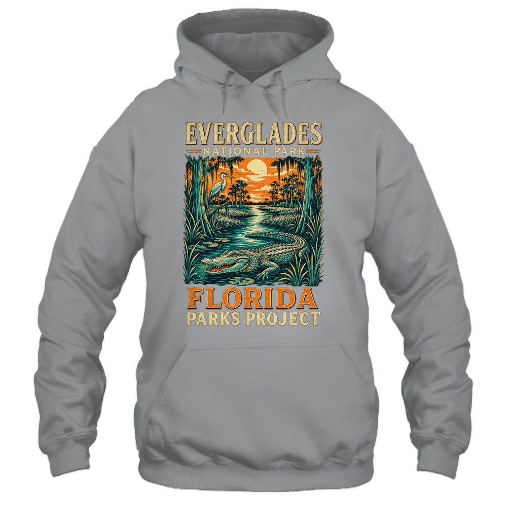 Everglades National Park Florida Adventure Vintage Travel Shirt & Tank Top | teecentury