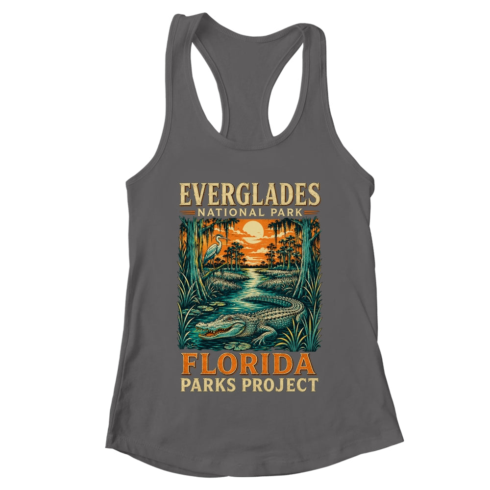 Everglades National Park Florida Adventure Vintage Travel Shirt & Tank Top | teecentury