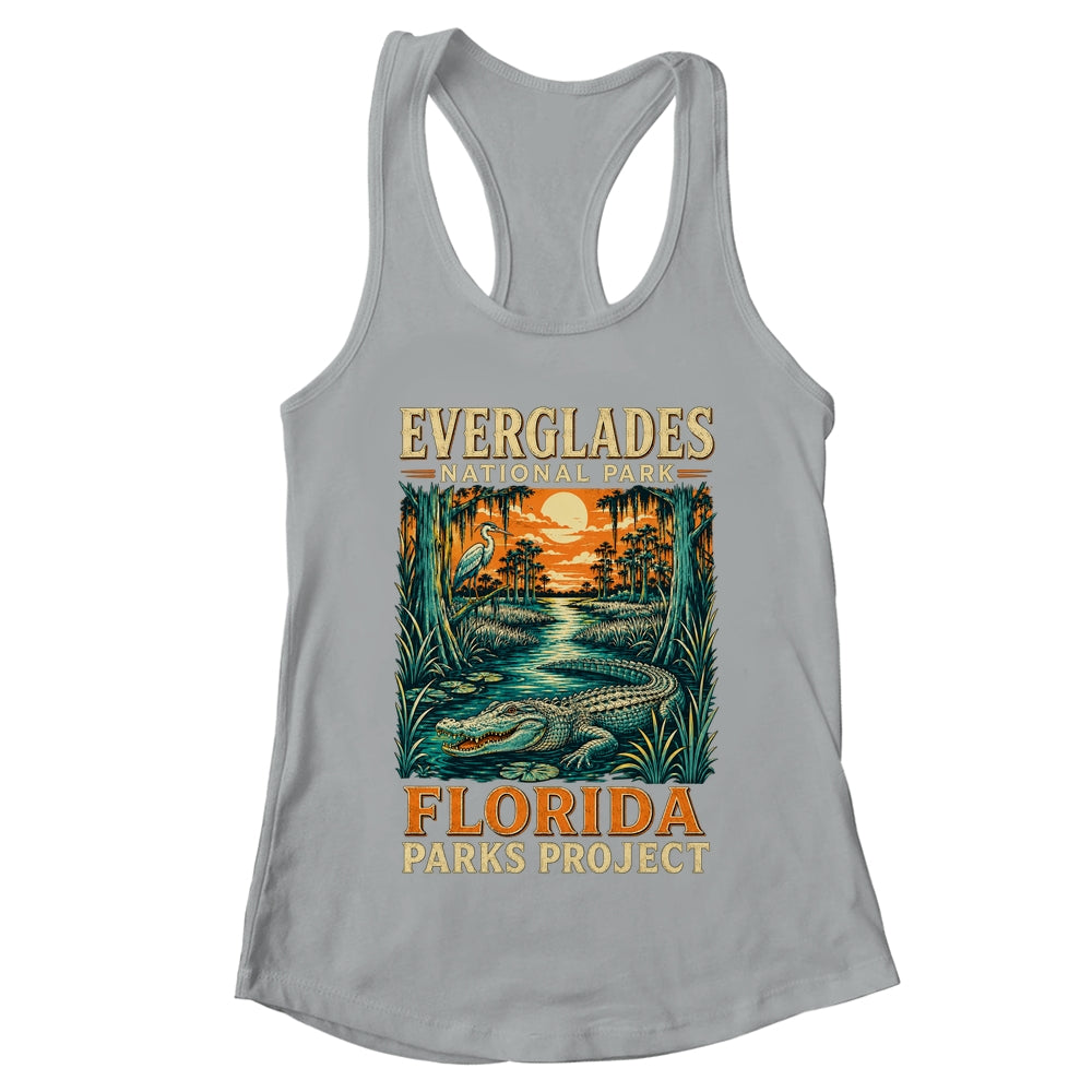 Everglades National Park Florida Adventure Vintage Travel Shirt & Tank Top | teecentury