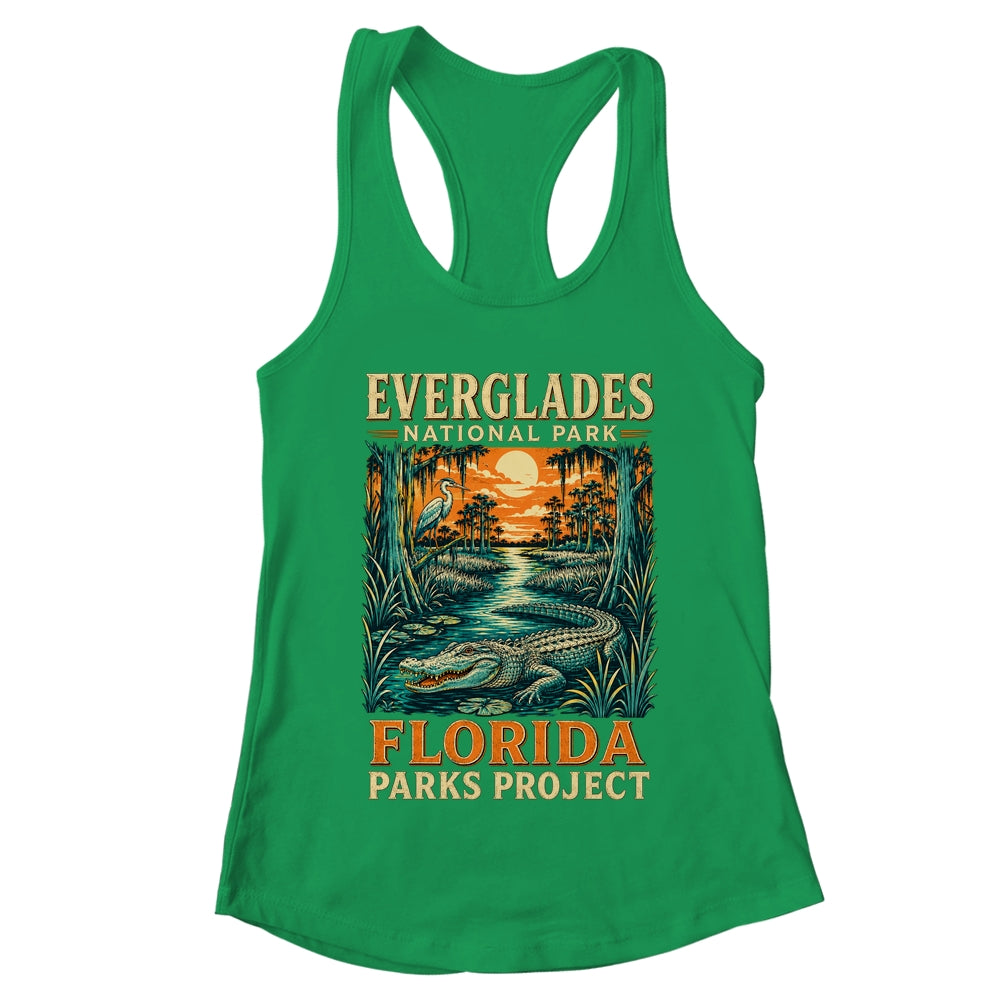 Everglades National Park Florida Adventure Vintage Travel Shirt & Tank Top | teecentury