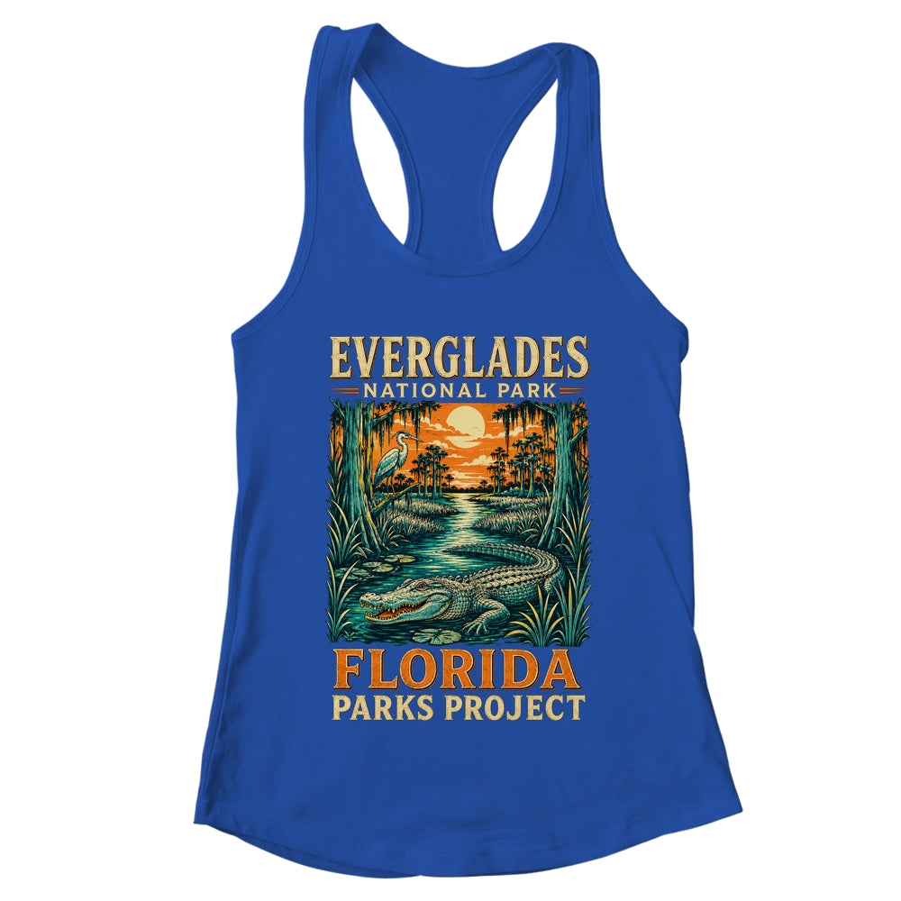 Everglades National Park Florida Adventure Vintage Travel Shirt & Tank Top | teecentury