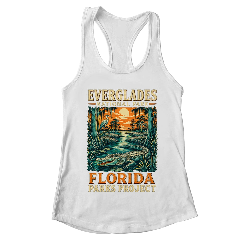 Everglades National Park Florida Adventure Vintage Travel Shirt & Tank Top | teecentury