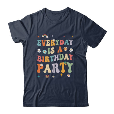 Everyday Is A Birthday Party For Women Girl Groovy Retro Shirt & Tank Top | teecentury