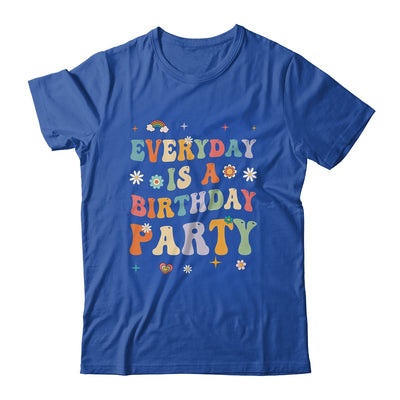 Everyday Is A Birthday Party For Women Girl Groovy Retro Shirt & Tank Top | teecentury