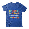 Everyone Communicates Different Speech Language Pathologist Shirt & Hoodie | teecentury