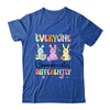 Everyone Communicates Differently Easter Speech Therapy SLP Shirt & Tank Top | teecentury
