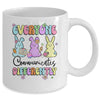 Everyone Communicates Differently Easter Speech Therapy SLP Mug | teecentury