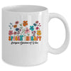 Everyone Deserves A Voice Speech Therapy Love Flowers Groovy Mug | teecentury