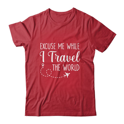 Excuse Me While I Travel The World Funny Christmas Costume Shirt & Tank Top | teecentury