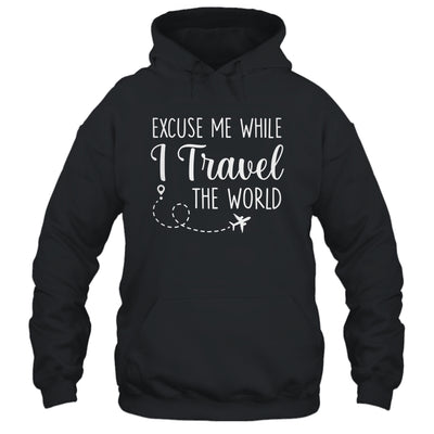 Excuse Me While I Travel The World Funny Christmas Costume Shirt & Tank Top | teecentury