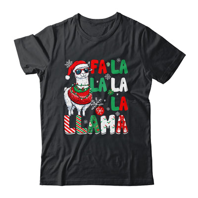 Fa La La Llama Funny Llama Christmas Animal Lover Men Women Shirt & Sweatshirt | teecentury