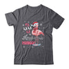 Fa La La Mingo Flamingo Candy Cane Christmas Girls Women Shirt & Sweatshirt | teecentury