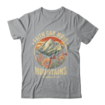 Faith Can Move Mountains Christian Bible Men Women Kids Shirt & Hoodie | teecentury