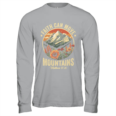 Faith Can Move Mountains Christian Bible Men Women Kids Shirt & Hoodie | teecentury