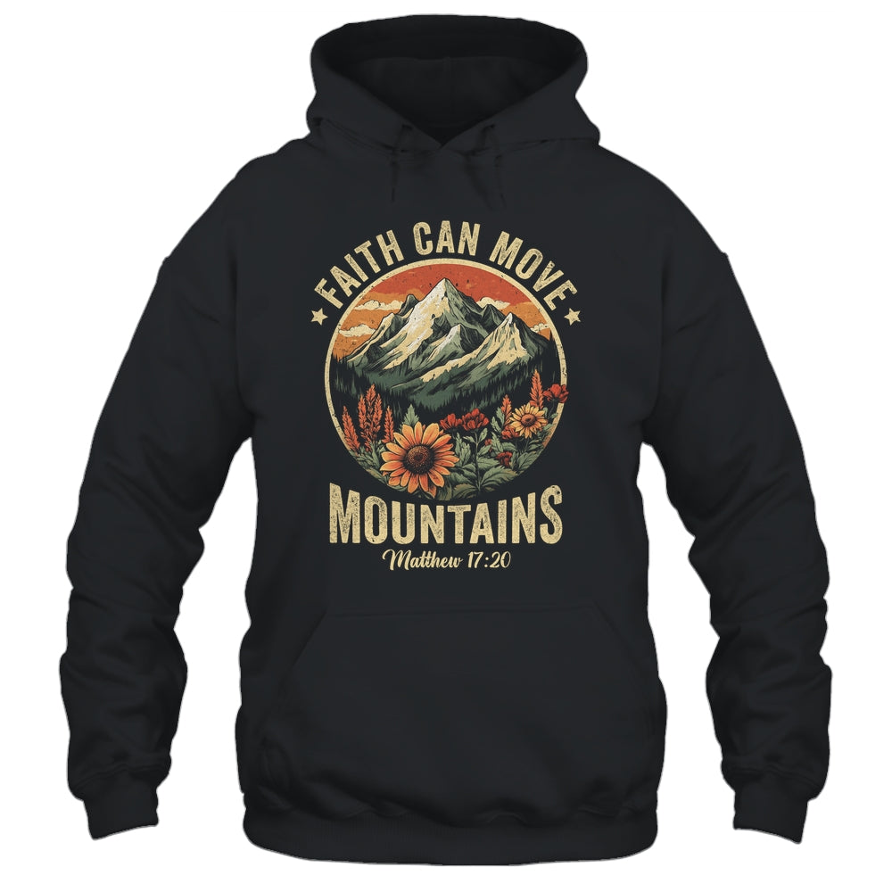 Faith Can Move Mountains Christian Bible Men Women Kids Shirt & Hoodie | teecentury