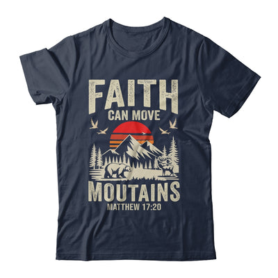 Faith Can Move Mountains Religious Christian Camping Shirt & Hoodie | teecentury