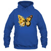 Faith Cross Sunflower Butterfly Christian Women Vintage Shirt & Hoodie | teecentury