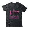 Faith Hope Love Breast Cancer Awareness Ribbon Heartbeat Shirt & Hoodie | teecentury