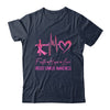 Faith Hope Love Breast Cancer Awareness Ribbon Heartbeat Shirt & Hoodie | teecentury