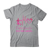 Faith Hope Love Breast Cancer Awareness Ribbon Heartbeat Shirt & Hoodie | teecentury