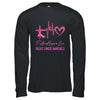 Faith Hope Love Breast Cancer Awareness Ribbon Heartbeat Shirt & Hoodie | teecentury