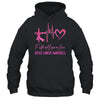 Faith Hope Love Breast Cancer Awareness Ribbon Heartbeat Shirt & Hoodie | teecentury