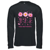 Faith Hope Love Pink Ribbon Breast Cancer Awareness Daisy Shirt & Hoodie | teecentury