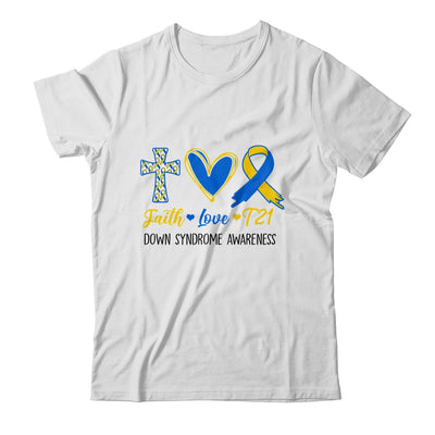 Faith Love Down Syndrome Awareness Christian Men Women Kids Shirt & Hoodie | teecentury