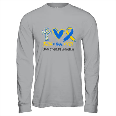 Faith Love Down Syndrome Awareness Christian Men Women Kids Shirt & Hoodie | teecentury