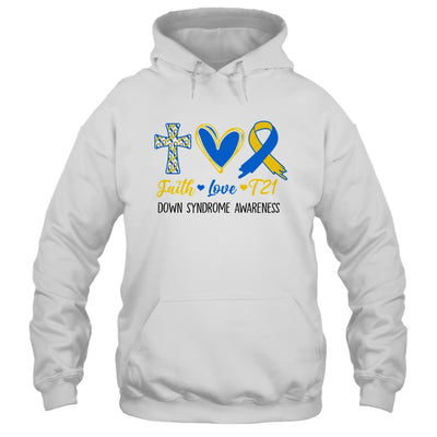 Faith Love Down Syndrome Awareness Christian Men Women Kids Shirt & Hoodie | teecentury