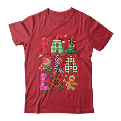 Falala Colorful Preppy Christmas Tree Gingerbread Checkered Shirt & Sweatshirt | teecentury