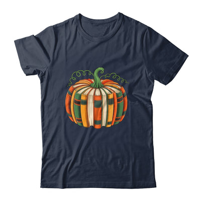 Fall Book Pumpkin Retro Reading Book Halloween Teacher Shirt & Hoodie | teecentury