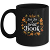 Fall For A Great Book Reading Librarian Autumn Teacher Mug | teecentury