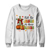 Fall For Jesus He Never Leaves Autumn Christian Thanksgiving Shirt & Sweatshirt | teecentury