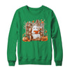 Fall Halloween Cute Ghost Reading Book Spooky Pumpkin Women Shirt & Sweatshirt | teecentury